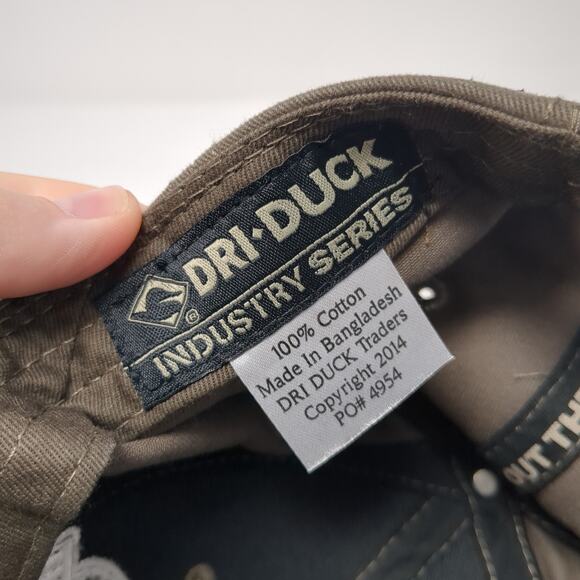 Contractors Engineers Ralph L. Wadsworth Baseball Cap Brown OS Adjustable Camo - Picture 9 of 9